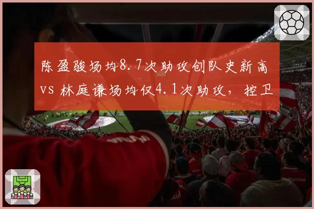 陈盈骏场均8.7次助攻创队史新高 vs 林庭谦场均仅4.1次助攻,控卫掌控力对比